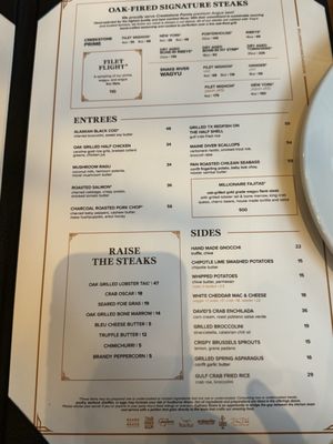Menu photo 5 Guard and Grace Modern Steakhouse Houston, TX Menu photo 5 Guard and Grace Modern Steakhouse Houston, TX
