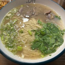 Original Lanzhou Beef Noodles (Not Spicy) 兰州清汤牛肉面 (thin noodles)