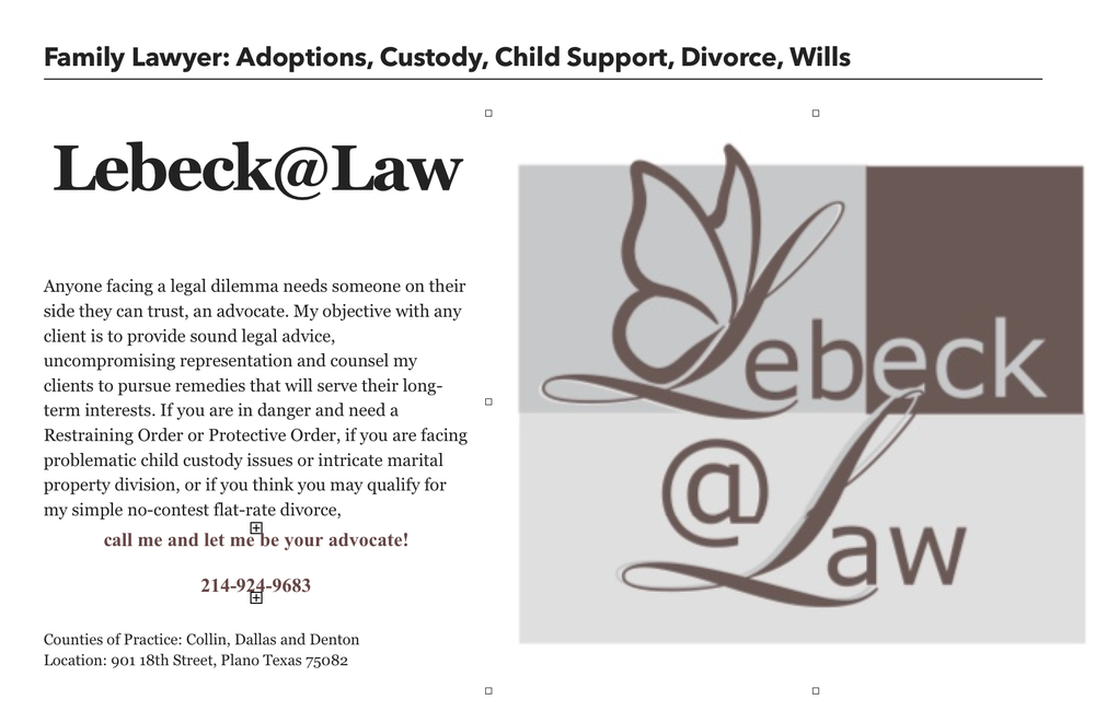 Lebeck@Law - disability attorney in Plano, TX
