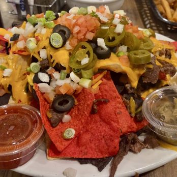 Iron Rail Café - Deluxe Nachos with Steak - Diners Near Me - Henderson, Nevada