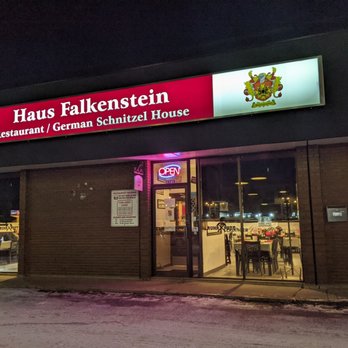 Haus Falkenstein - Restaurant front - German Near Me - Edmonton, Alberta Haus Falkenstein - Restaurant front - German Near Me - Edmonton, Alberta