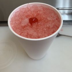 Tulie Freeze - A large Cherry Lime with our flaked ice