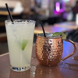 Maacs Grill - House margarita and mule