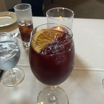 Blue Heron Restaurant - red sangria - New American Near Me - Sunderland, Massachusetts