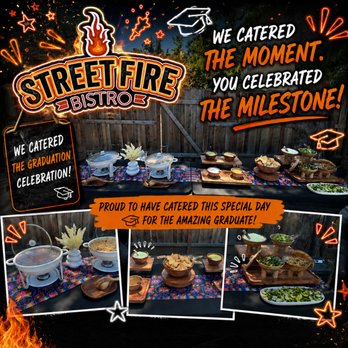 StreetFireBistro - Graduation event ! - Caterers Near Me StreetFireBistro - Graduation event ! - Caterers Near Me
