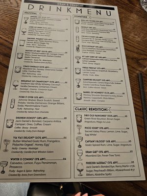 Menu photo 4 Dram & Draught Cary, NC