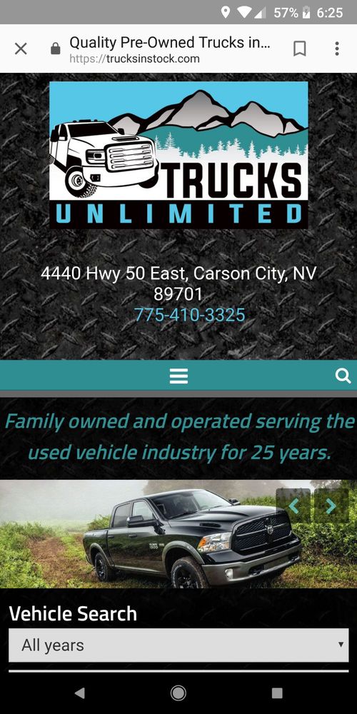 TRUCKS UNLIMITED Updated September 2024 4440 Hwy 50 East, Carson