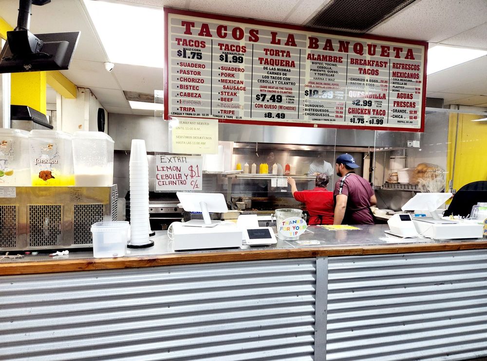 Tacos La Banqueta Puro DF