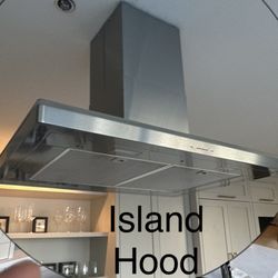 Pioneer Pro Appliance - Island Hood (above cooktop)
