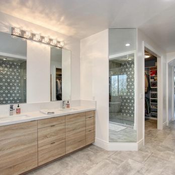 Staggered 12x24 Porcelain Floor Tile Installation Done By Genoa