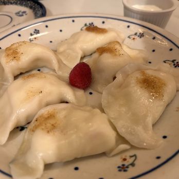 Pierozek - Raspberry & Sweet Cheese Pierogi - Polish Near Me - Brooklyn, New York