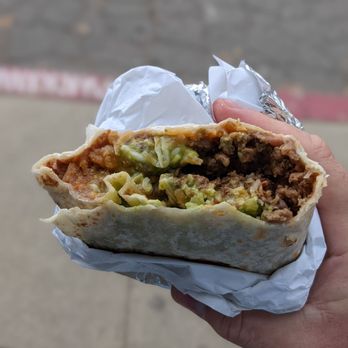 Tacos Sonora - Asada burrito supreme - Food Trucks Near Me - Mariposa, California