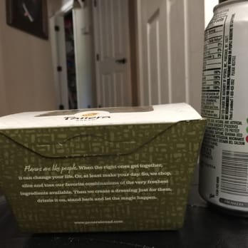Panera Bread - Size of box for to go orders. And Not even full. - Sandwiches Near Me - Clovis, California