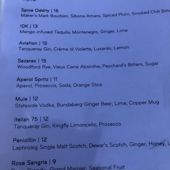 Senti Restaurant - Cocktail menu - Italian Near Me - Pittsburgh, Pennsylvania Senti Restaurant - Cocktail menu - Italian Near Me - Pittsburgh, Pennsylvania