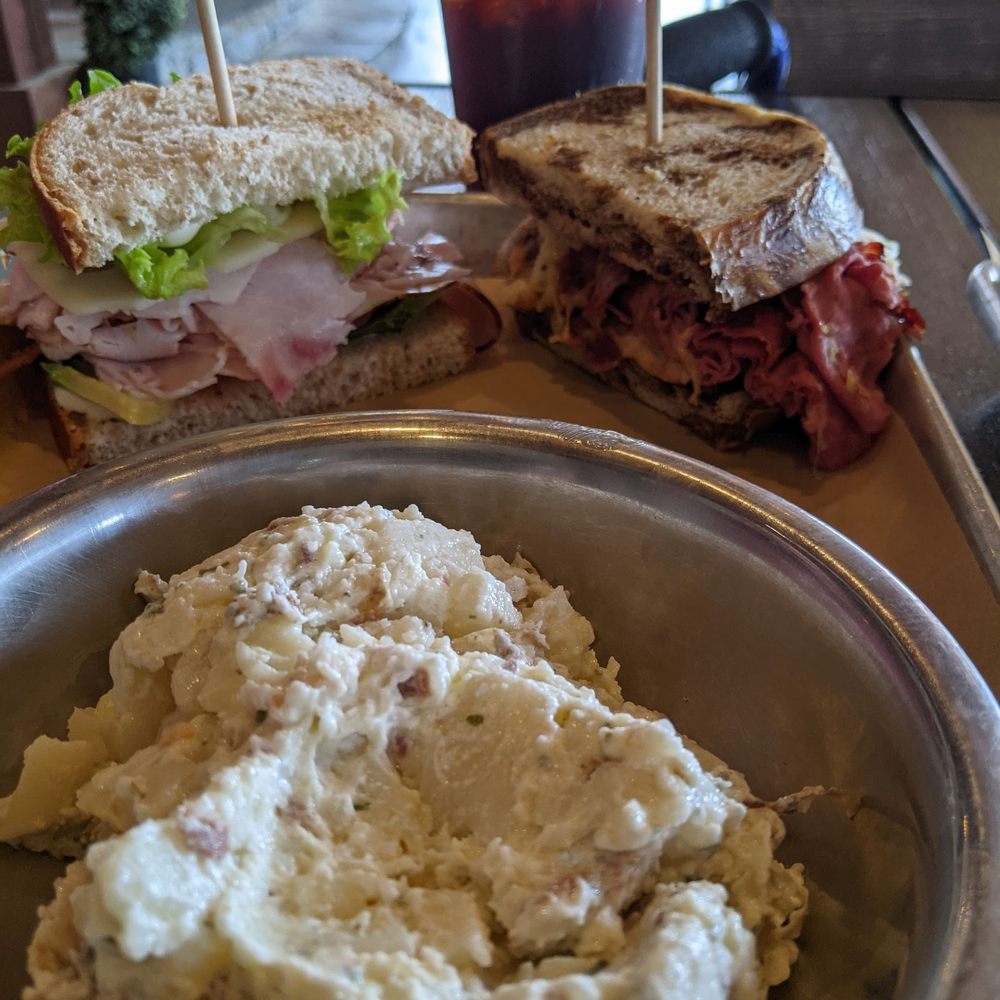 The Hamlet - Warm potato salad.  Reuben. Turkey club - Meat Shops Near Me - Tulsa, Oklahoma
