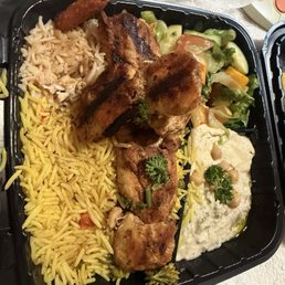 It's not what I expected. It was over cooked and looked unappealing. Not worth spending the money #CHICKEN KABAB It's not what I expected. It was over cooked and looked unappealing. Not worth spending the money #CHICKEN KABAB