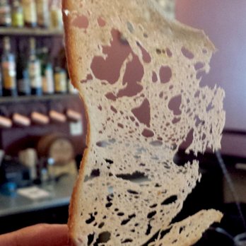 Sur Lie - Crispy see through toast! - New American Near Me - Portland, Maine