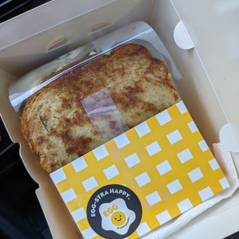 Egg Happiness - Happily nestled inside the box - Korean Near Me - Dublin, California