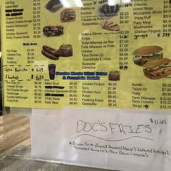 TacoGyro - Menu