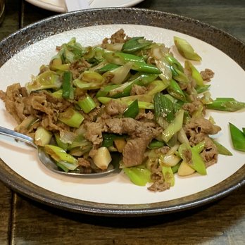 Jiang Nan - Beef Sauteed with Scallion - Chinese Near Me - Flushing, New York