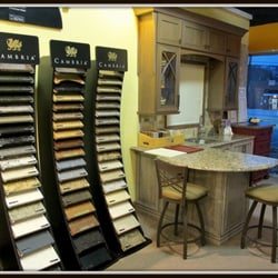Cabinet Gallery Ltd - Cabinet Gallery Showroom- Omega/.Dynasty Display and Cambria Quartz Samples