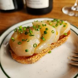 Scallop Toast