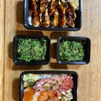 Sushi Kaunta - Premium Kaisen Don, Unagi Don and seaweed salads - Japanese Near Me - Kent, Washington Sushi Kaunta - Premium Kaisen Don, Unagi Don and seaweed salads - Japanese Near Me - Kent, Washington