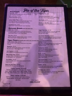 Menu photo 1 Short North Tavern Columbus, OH