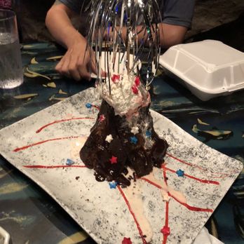 Rainforest Cafe - Labor Day Weekend volcano ice cream cake - American Near Me - Ontario, California Rainforest Cafe - Labor Day Weekend volcano ice cream cake - American Near Me - Ontario, California
