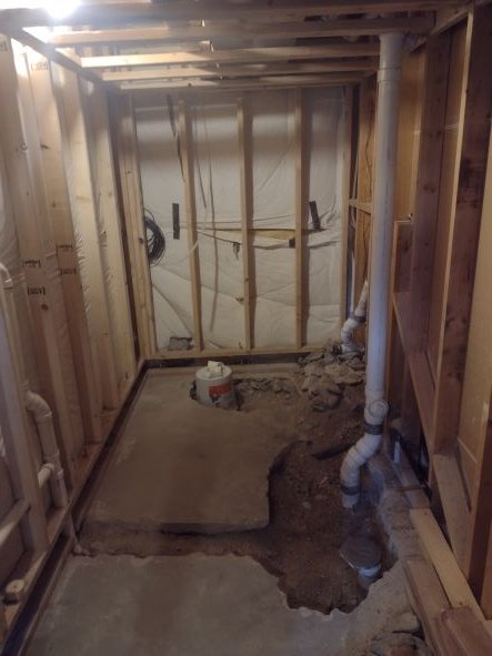 Slide of Fresh Drains & Plumbing