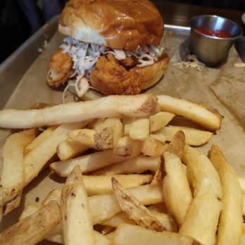 Saltgrass Steak House - NASHVILLE SPICY Chicken sandwich was great!!! - Steakhouses Near Me - Shenandoah, Texas Saltgrass Steak House - NASHVILLE SPICY Chicken sandwich was great!!! - Steakhouses Near Me - Shenandoah, Texas