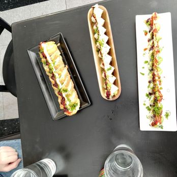 Vegan Castle - Scooby Roll, Tuna Roll, and Volcano Roll - Vegan Near Me - Long Beach, California