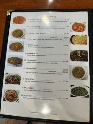 Menu photo 6 Shalimar Grill Sacramento, CA