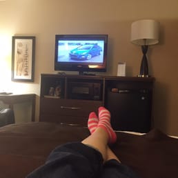 Comfy bed and good channel line up!