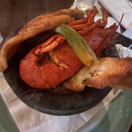 Tasty lobster dish Tasty lobster dish