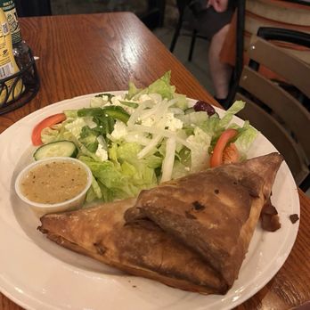 The Drake Tavern - Spinach pie and Greek salad. - Irish Near Me - Jenkintown, Pennsylvania The Drake Tavern - Spinach pie and Greek salad. - Irish Near Me - Jenkintown, Pennsylvania