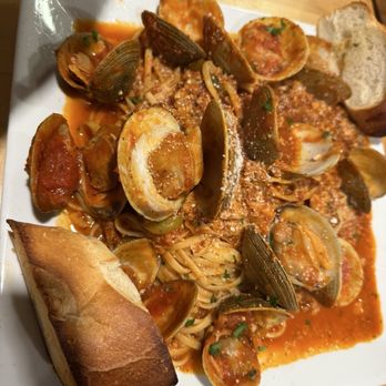 Milestone Wood Fired Pizza - linguine with clams fried diablo - Pizza Near Me - Thomaston, Connecticut Milestone Wood Fired Pizza - linguine with clams fried diablo - Pizza Near Me - Thomaston, Connecticut