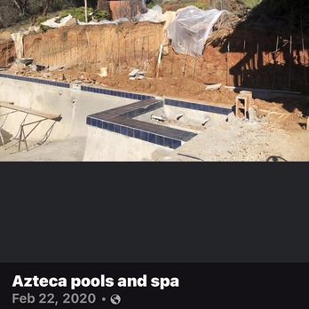 Azteca Pools and Spas - These are picture of our unfinished pool that Azteca Pool Owner Walked out on - General Contractors Near Me - Sonora, California Azteca Pools and Spas - These are picture of our unfinished pool that Azteca Pool Owner Walked out on - General Contractors Near Me - Sonora, California