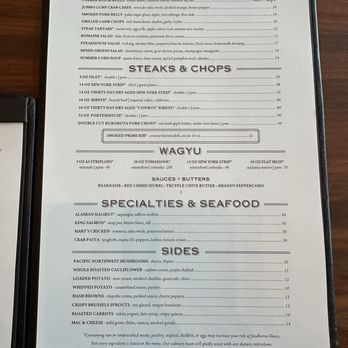 Ghost Tree Grill - Menu - Steakhouses Near Me - Bandon, Oregon