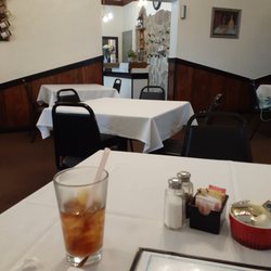 Marie's Restaurant - Dining room with view of bar/register