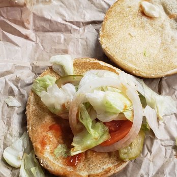 Burger King - a sandwich with lettuce and tomato - Burgers Near Me - Baton Rouge, Louisiana