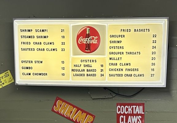 Menu photo 2 Gene's Oyster Bar Panama City, FL Menu photo 2 Gene's Oyster Bar Panama City, FL