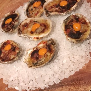 Husk - Fried chicken oysters - American Near Me - Charleston, South Carolina Husk - Fried chicken oysters - American Near Me - Charleston, South Carolina