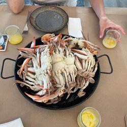 Steamers Crab & Seafood Market - Crab cleaned and time to eat!