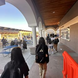 Jeffrey Trail Middle School - School cafeteria outside part