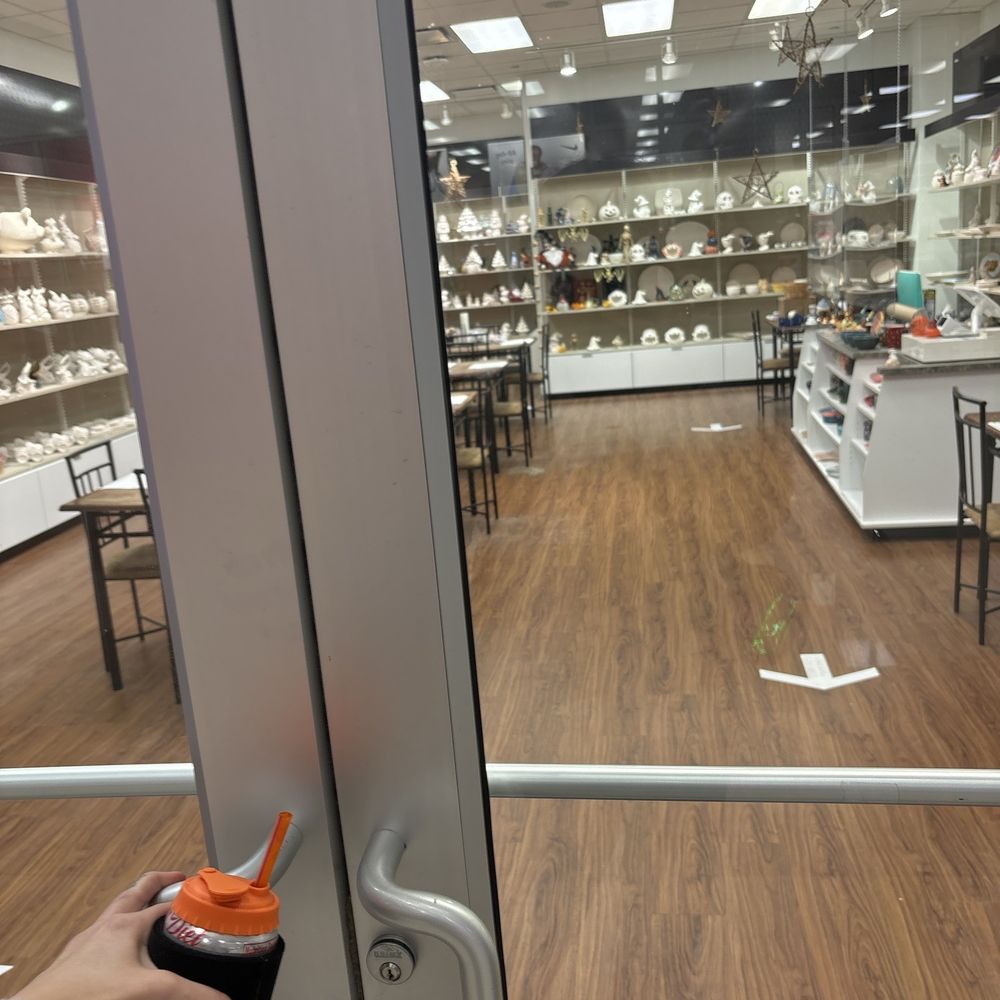 Ready Glaze Fire - Lights on but no one's here doors are locked - Paint-Your-Own Pottery Near Me - Mashantucket, Connecticut Ready Glaze Fire - Lights on but no one's here doors are locked - Paint-Your-Own Pottery Near Me - Mashantucket, Connecticut