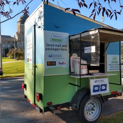 Helena Express - Send mail and packages at the Helena Express Mobile Shipping Center. It's like a post office in a trailer!