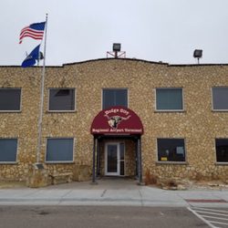 Dodge City Regional Airport - The front of the airport