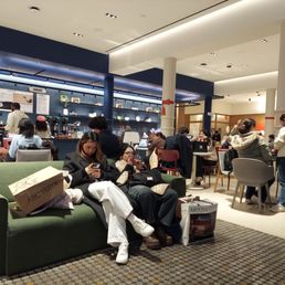 The cafe ambiance