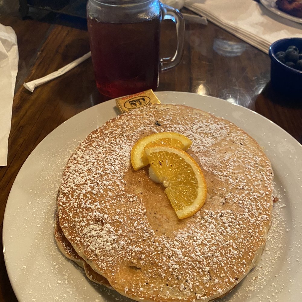 Backwater - Lemon poppyseed pancakes - Breakfast & Brunch Near Me - Melbourne, Florida Backwater - Lemon poppyseed pancakes - Breakfast & Brunch Near Me - Melbourne, Florida